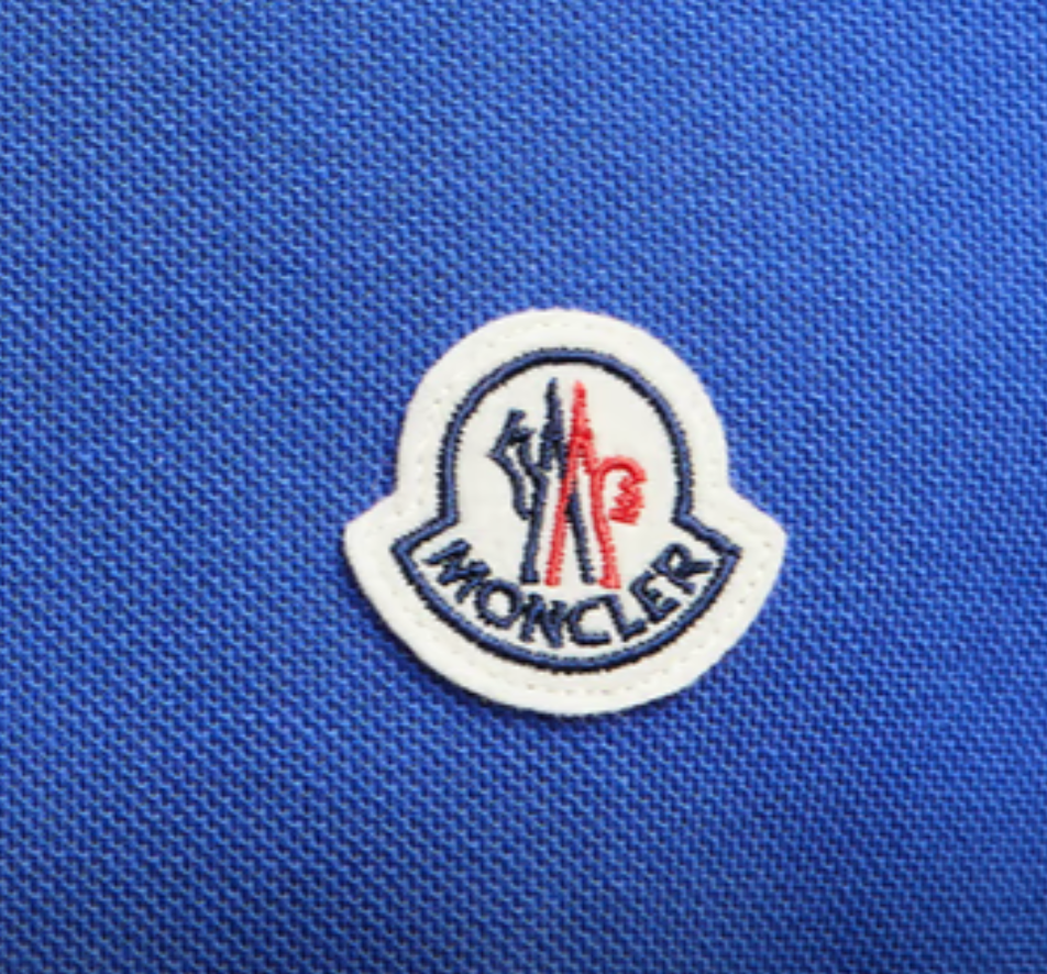 MONCLER Classic T-shirt Blauw