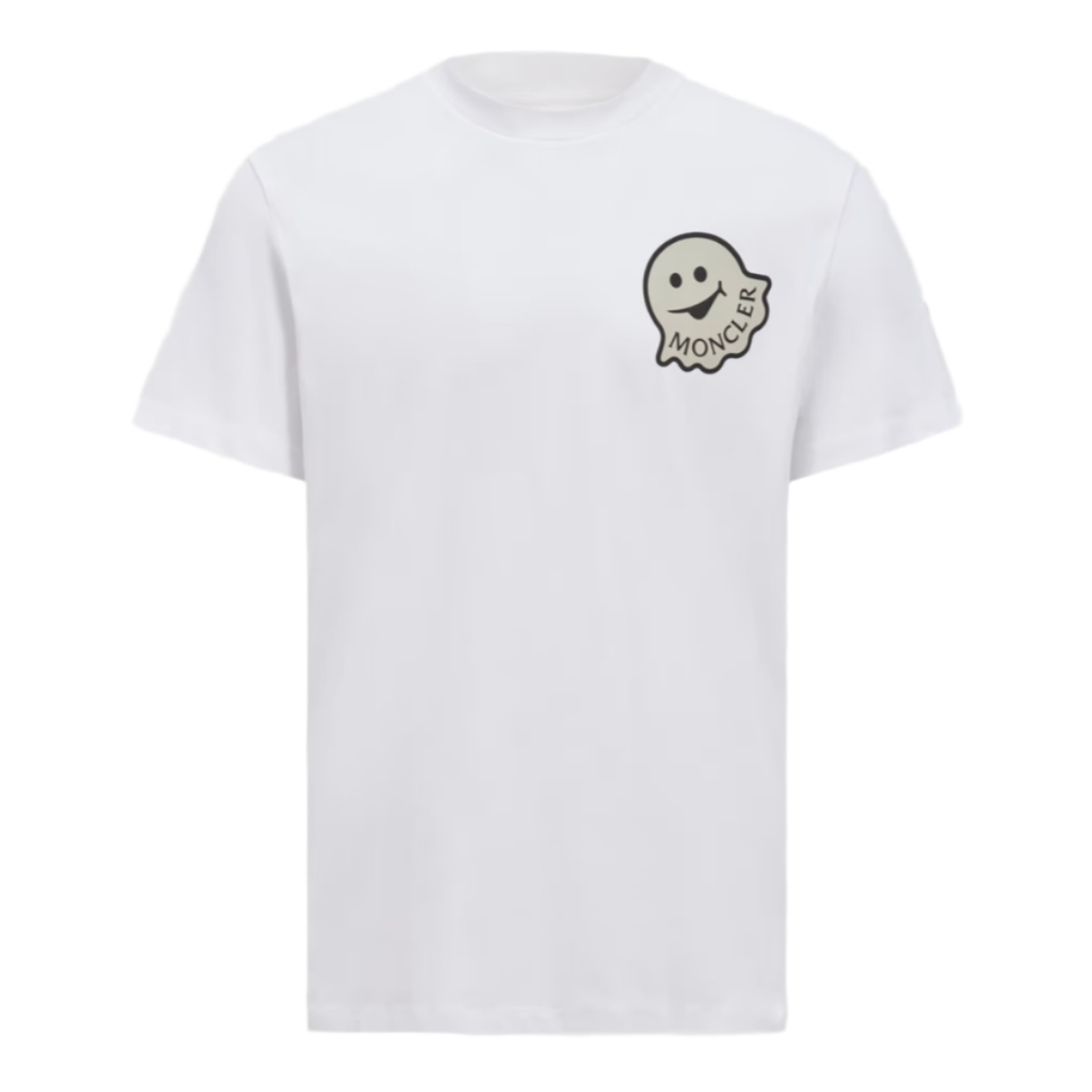 Moncler Cartoon logo t-shirt wit