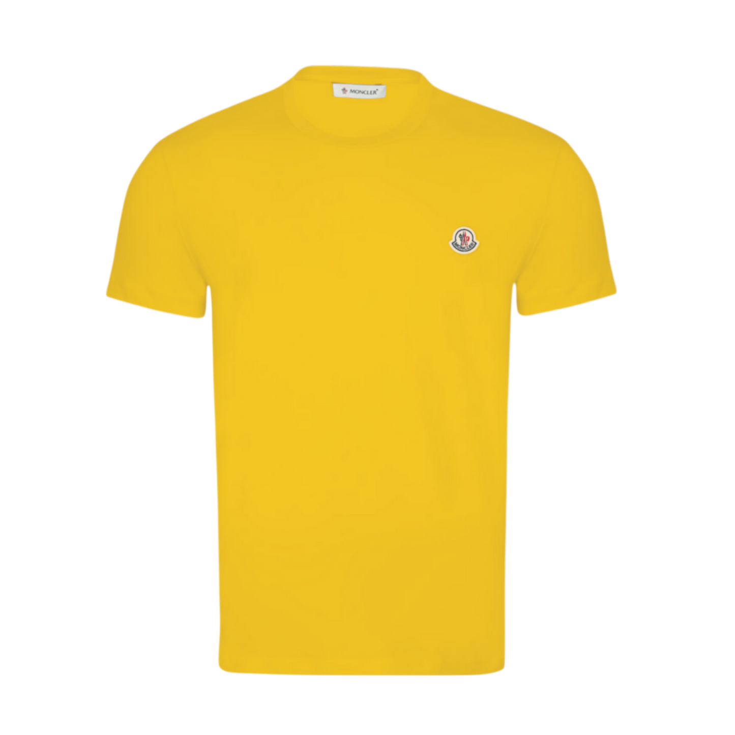 MONCLER Classic T-shirt Geel
