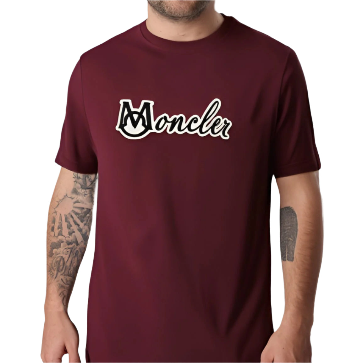 MONCLER Varsity t-shirt rood