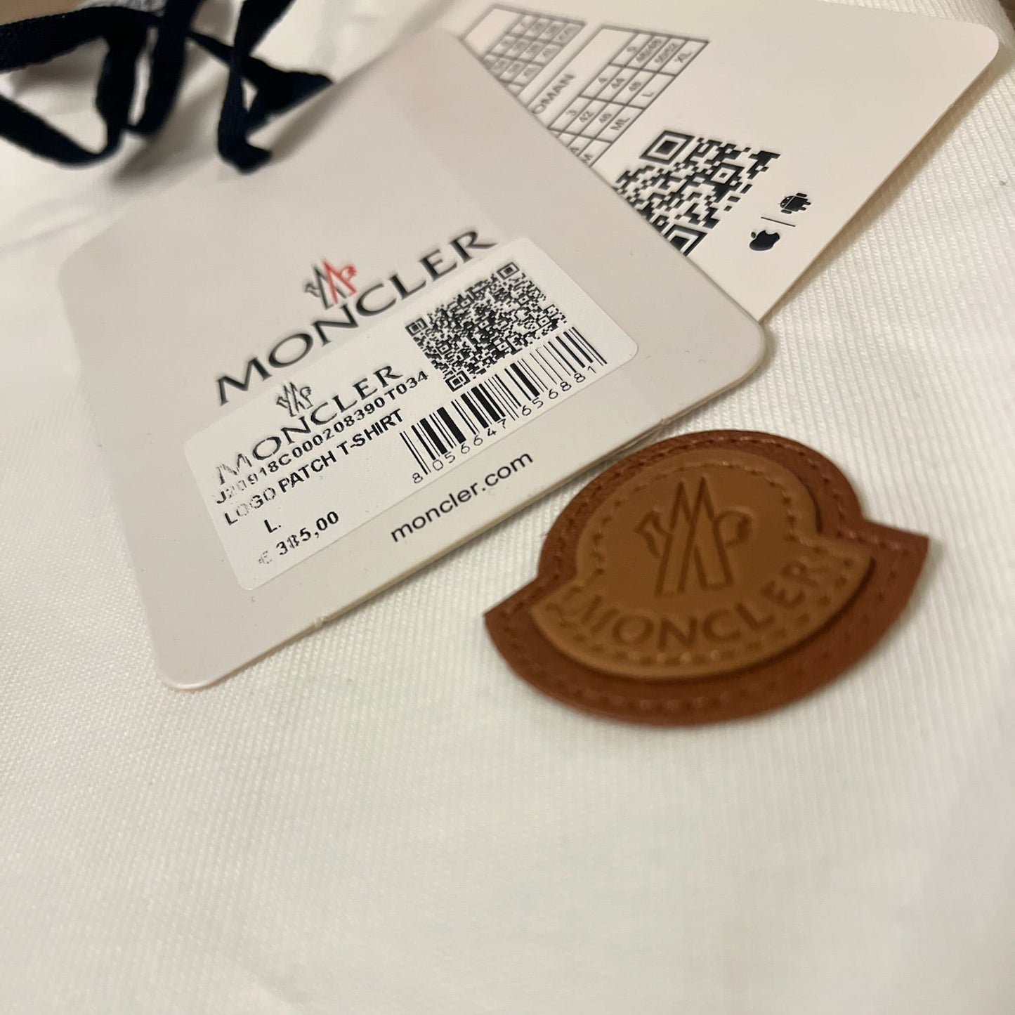 MONCLER Logo Patch T-shirt