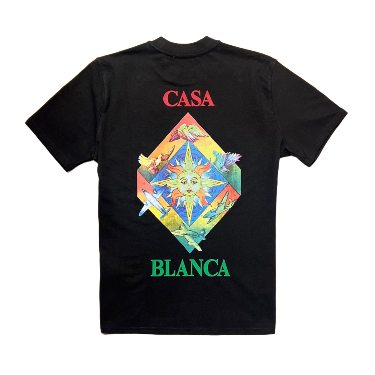 CASABLANCA Les elements T-shirt Zwart