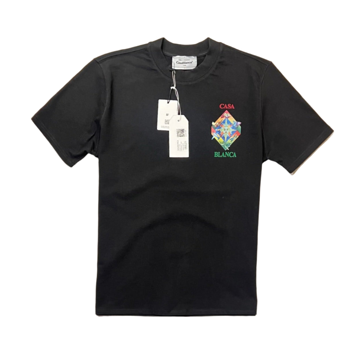 CASABLANCA Les elements T-shirt Zwart