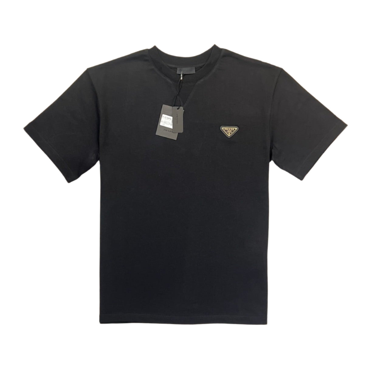 PRADA Embleem T-shirt Zwart