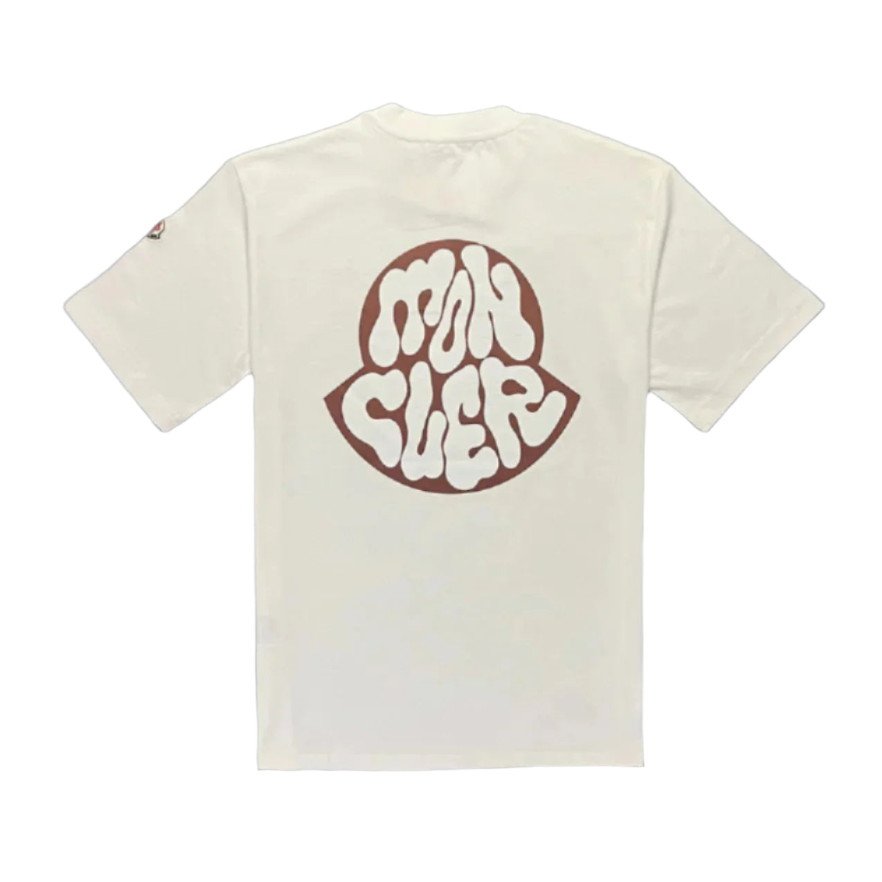 MONCLER Back Print T-Shirt Wit