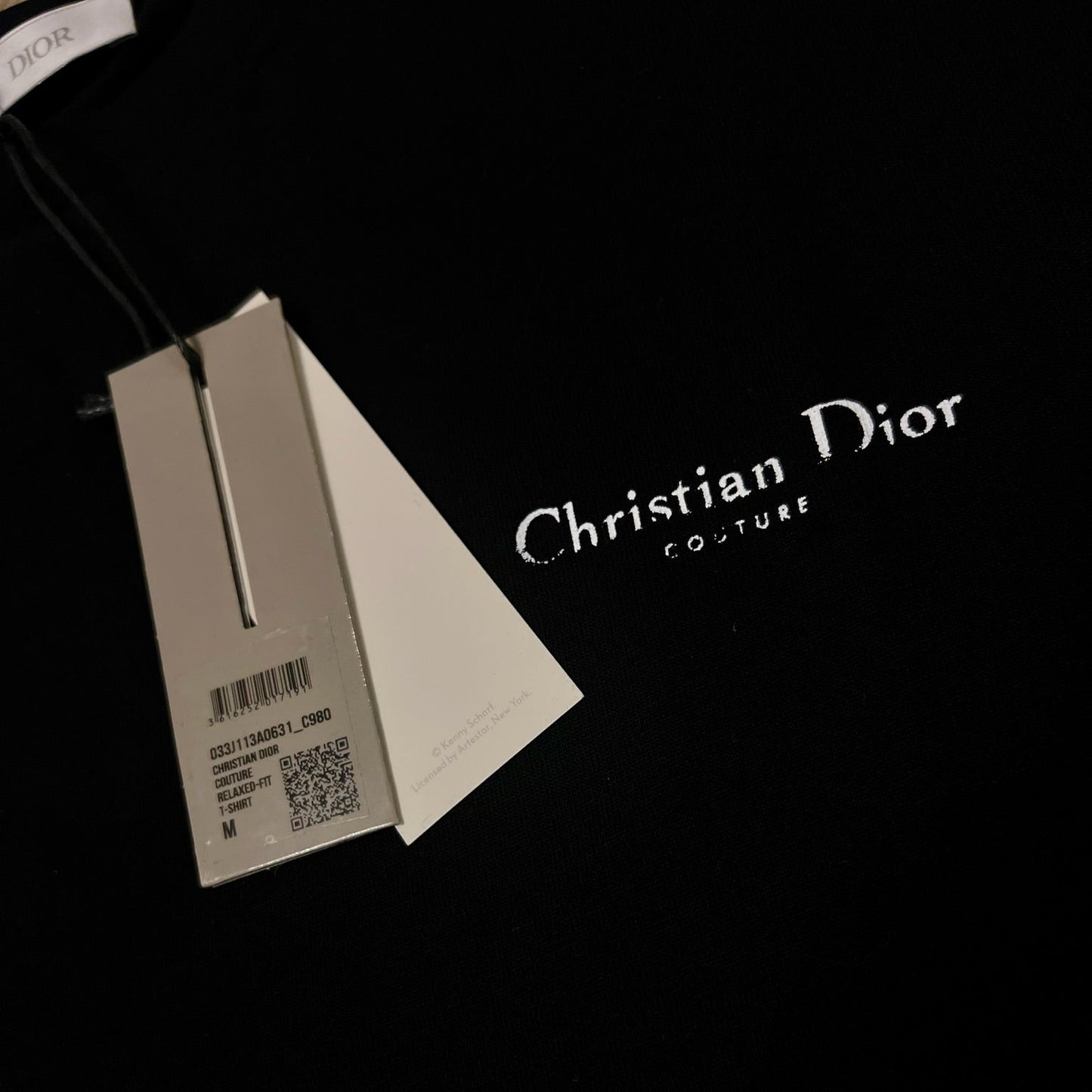 Christian Dior Couture T-shirt Zwart