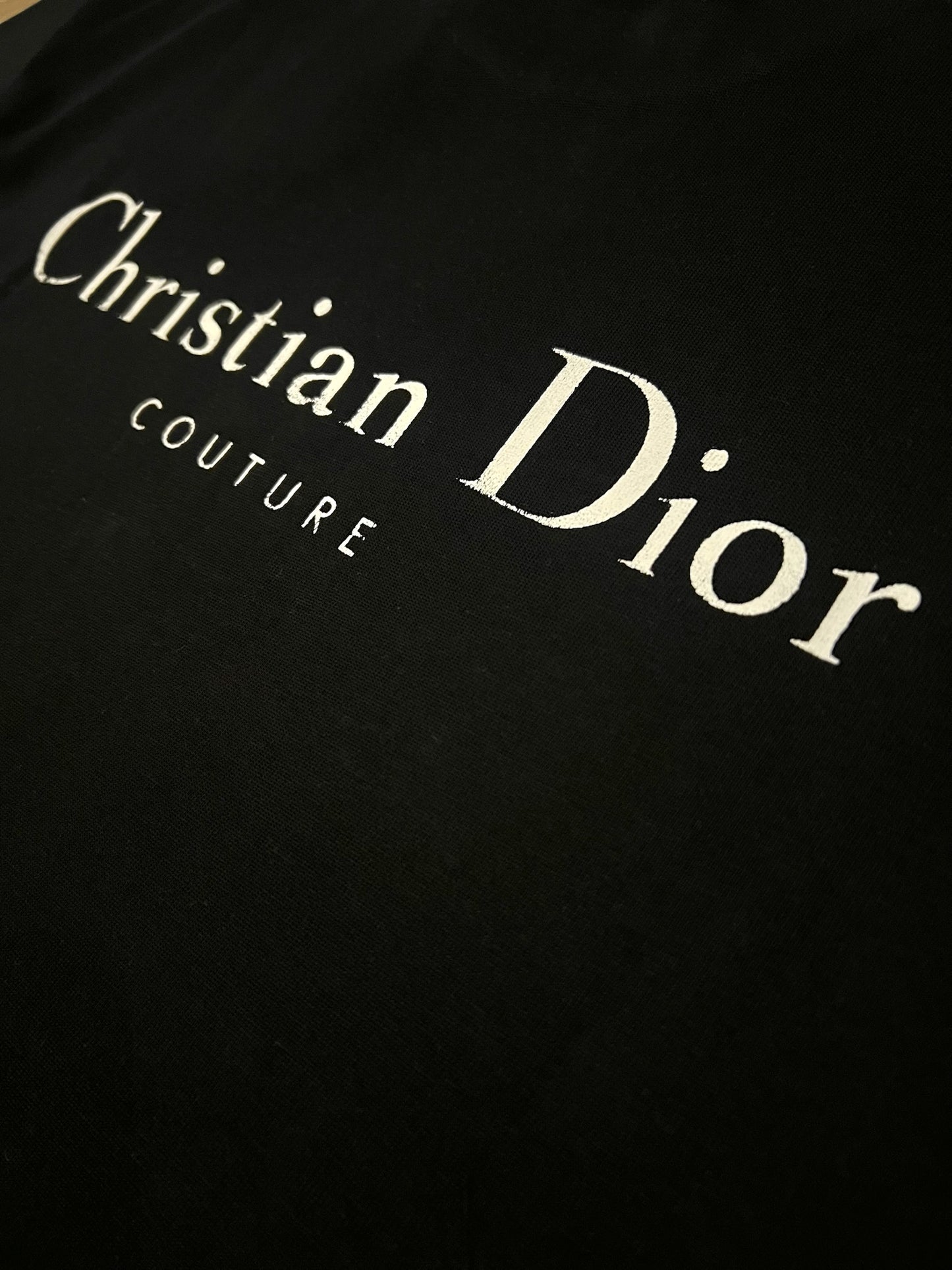 Christian Dior Couture T-shirt Zwart