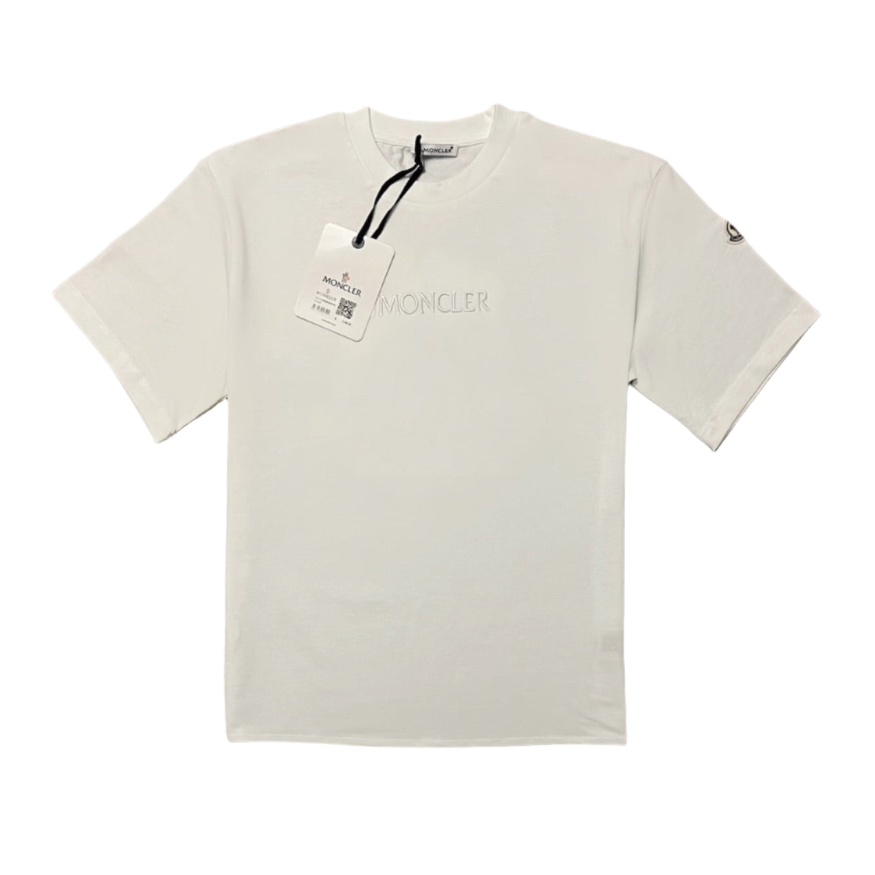 MONCLER Back Print T-Shirt Wit