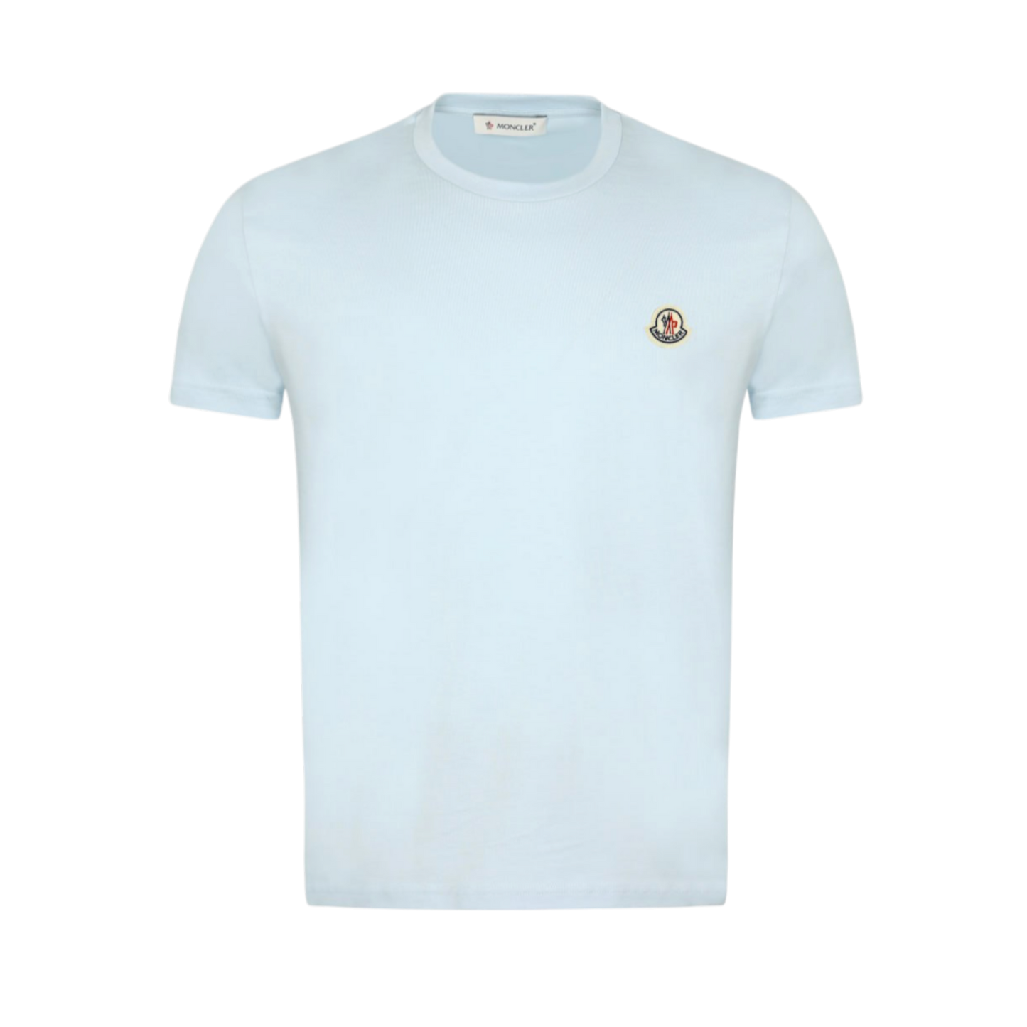 MONCLER Classic T-shirt BabyBlauw