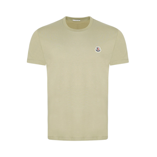 MONCLER Classic T-shirt Bruin/Beige