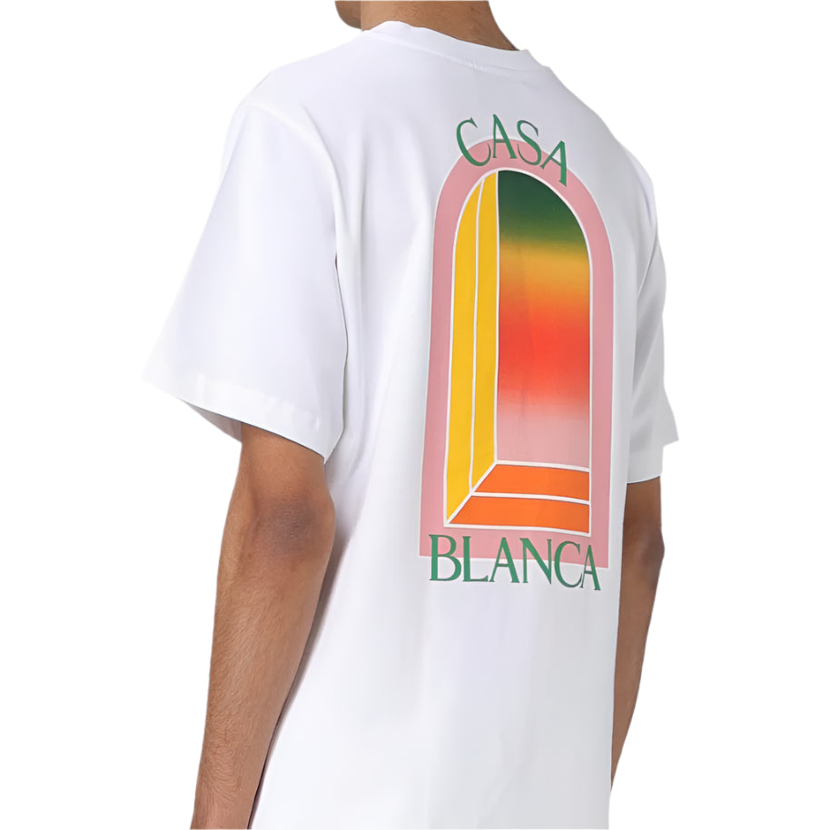 Casablanca t-shirt wit
