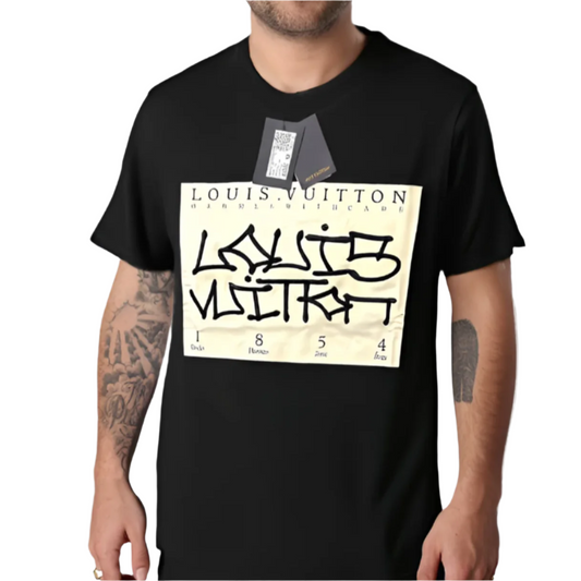 Louis Vuitton Signature Print T-Shirt